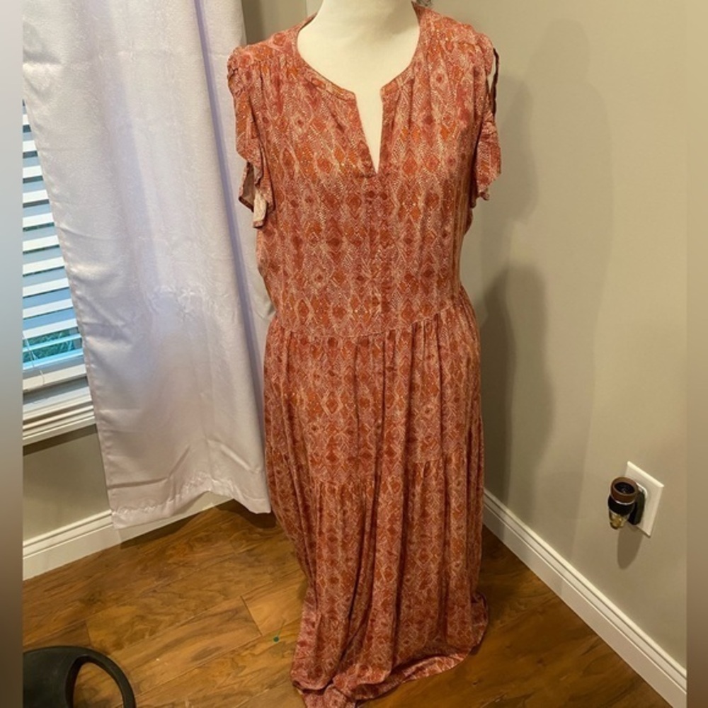 Sweet Magnolia peasant dress